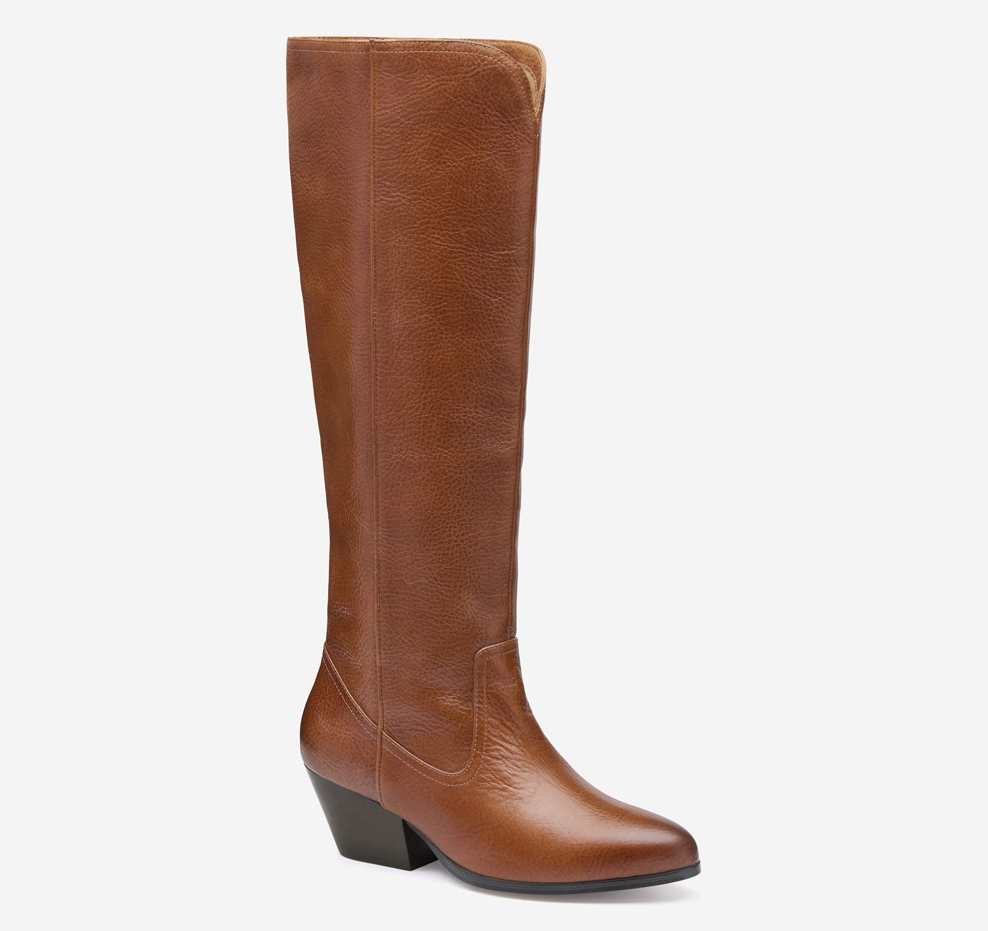 UPC 198907041674 product image for Johnston & Murphy Women's Tristen Tall Boot - Cognac Full Grain - Size 7 - M | upcitemdb.com