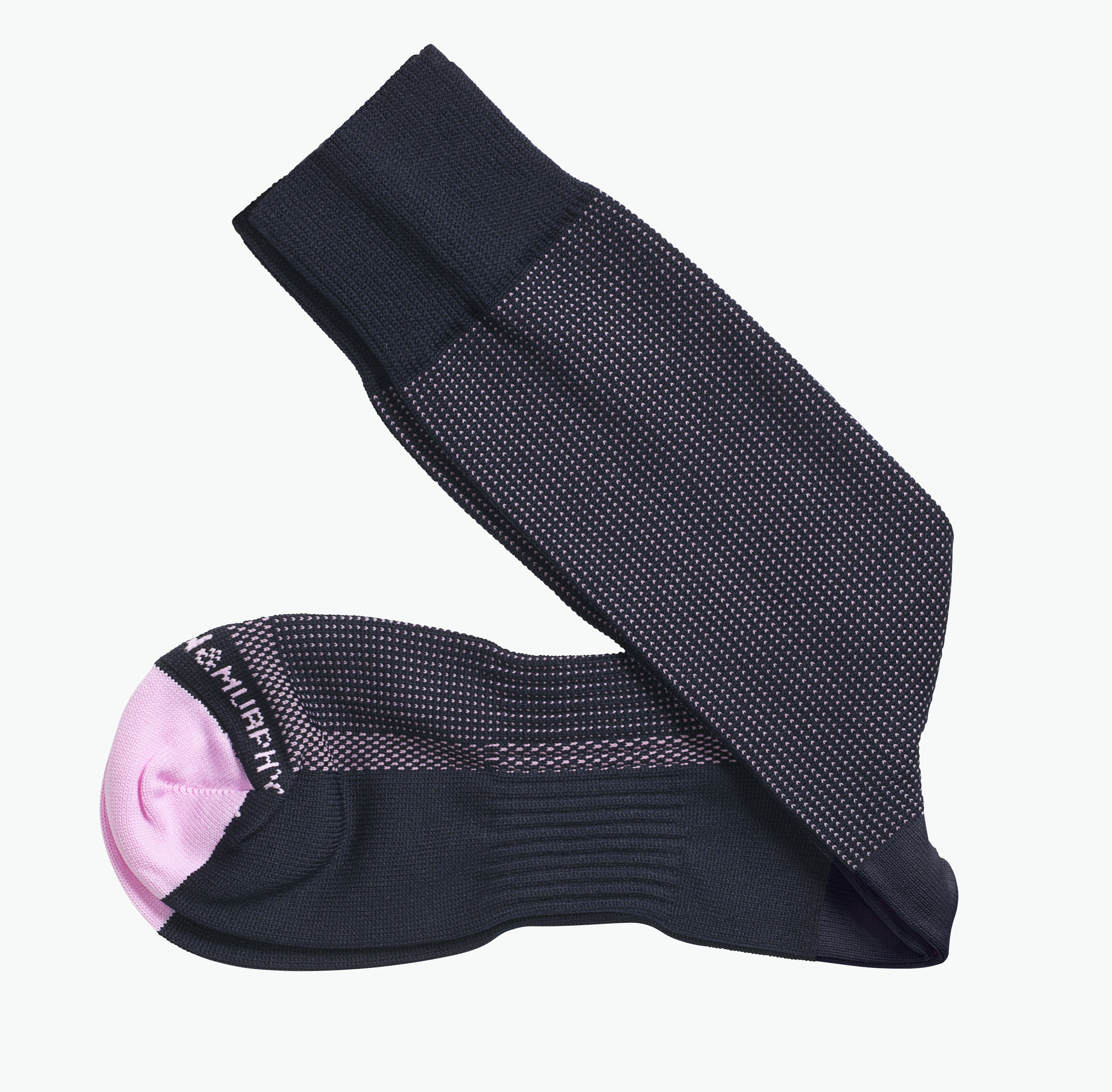 Image of Johnston & Murphy Color Pindot Socks