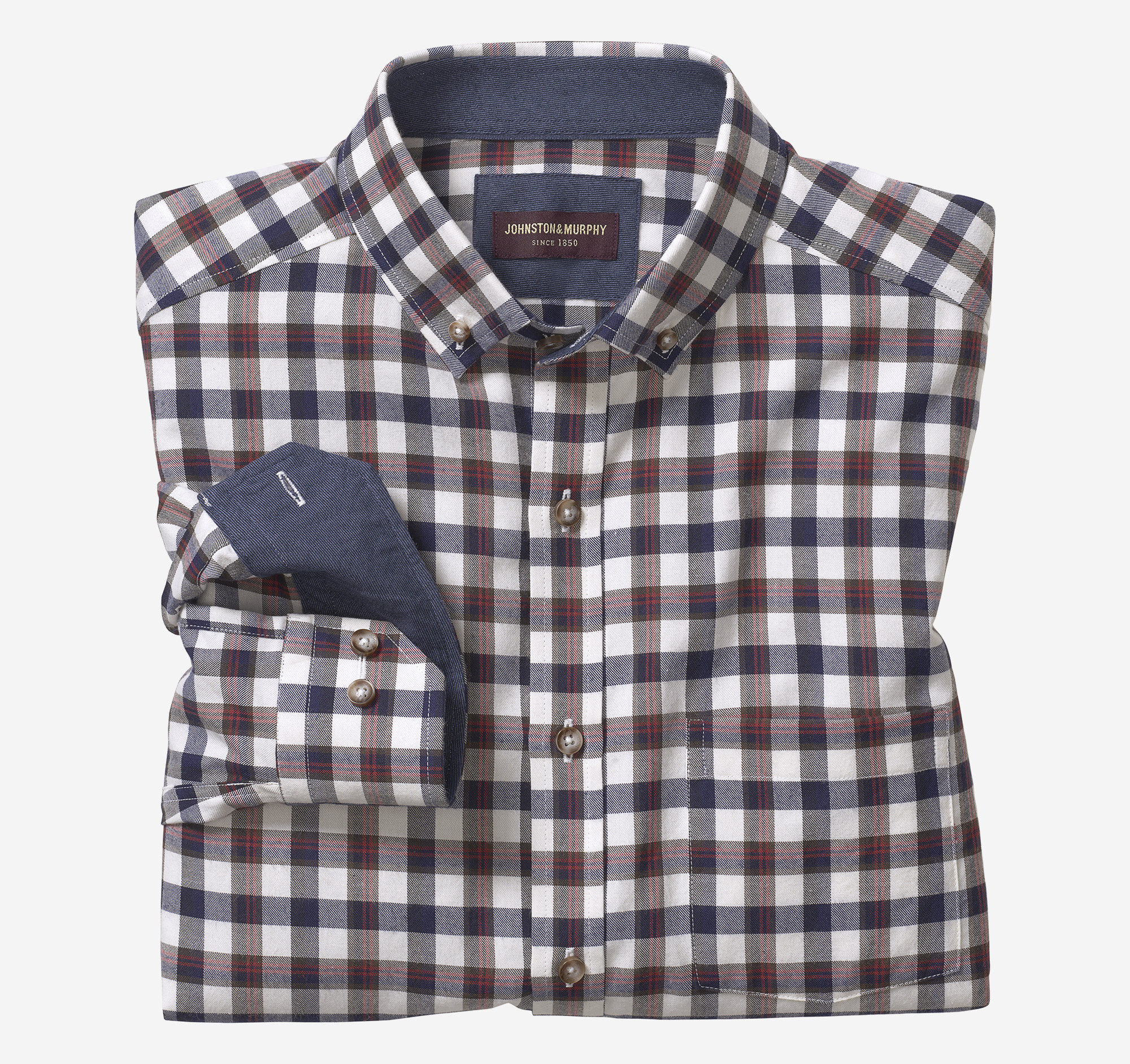 Brushed Heathered Woven Shirts