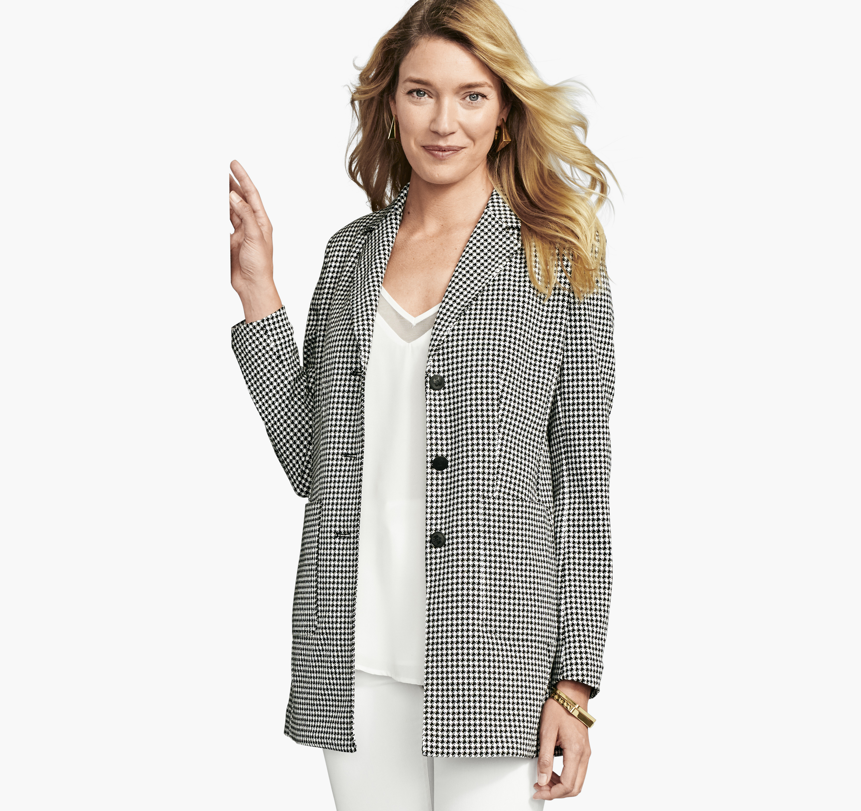 Long Knit Blazer