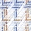 Tan/Blue Crosshatch
