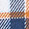 Navy/Orange Framed Grid