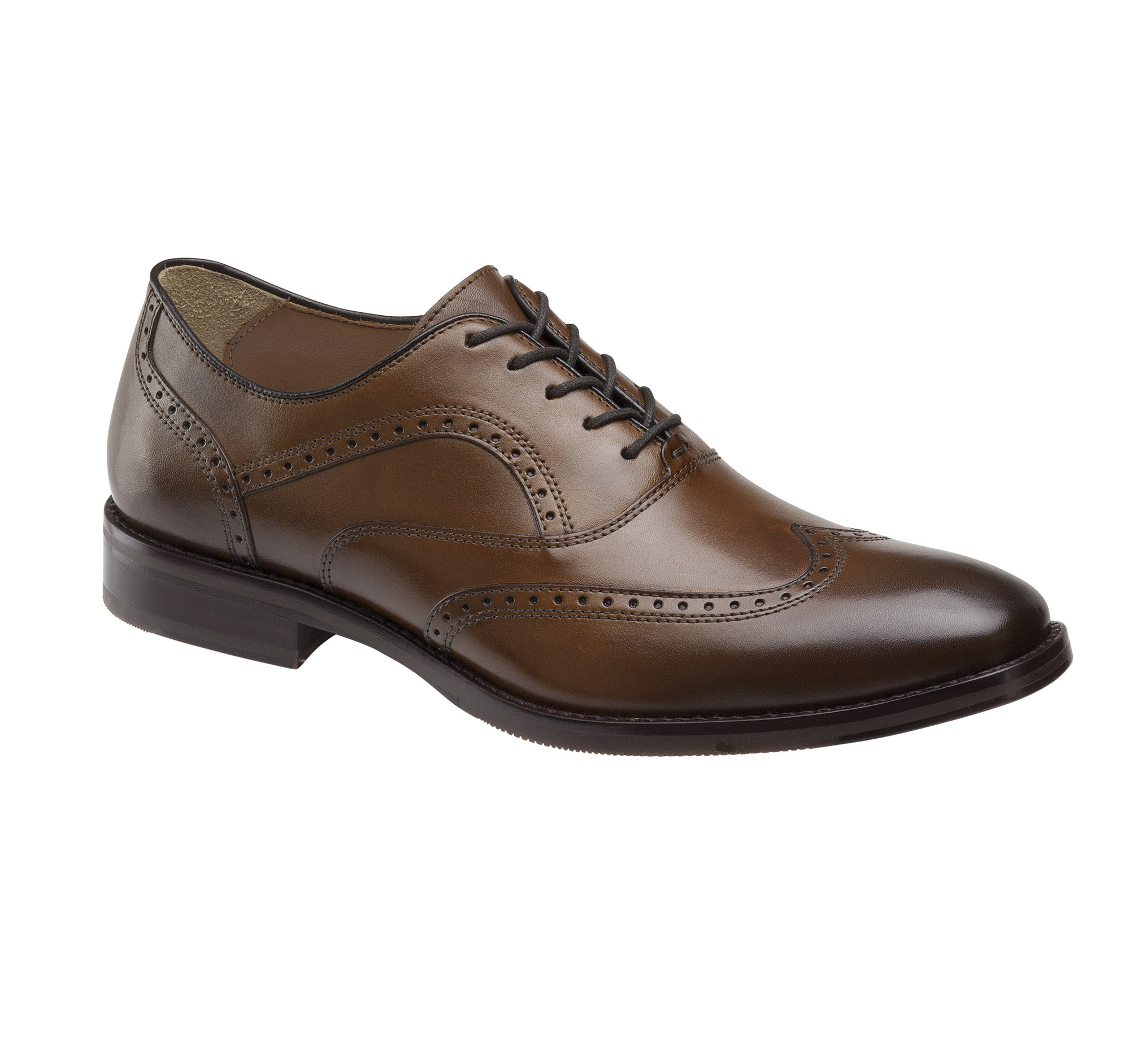 johnston and murphy mens wingtip shoes