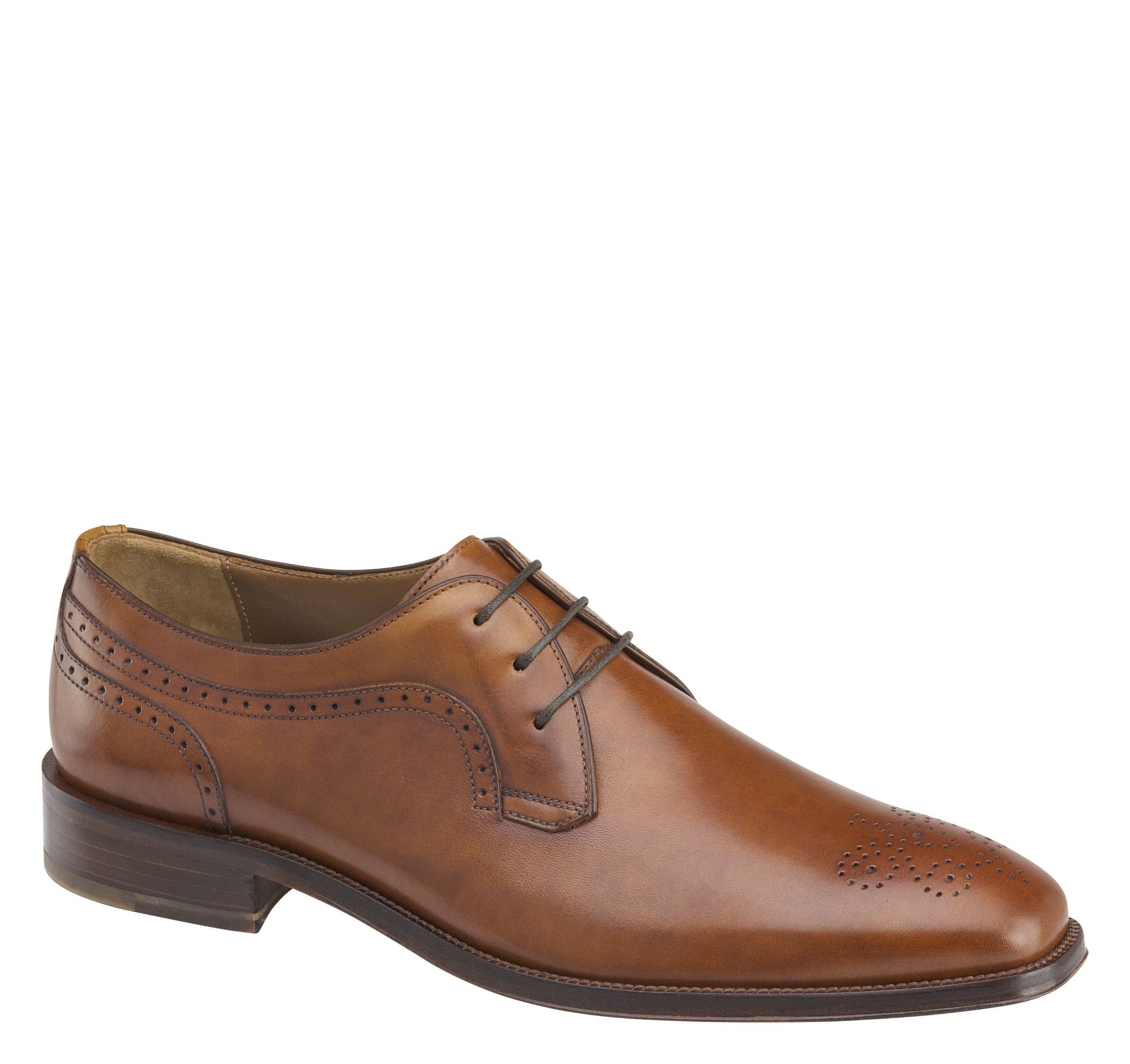 Johnston & Murphy Boydstun Medallion Plain Toe