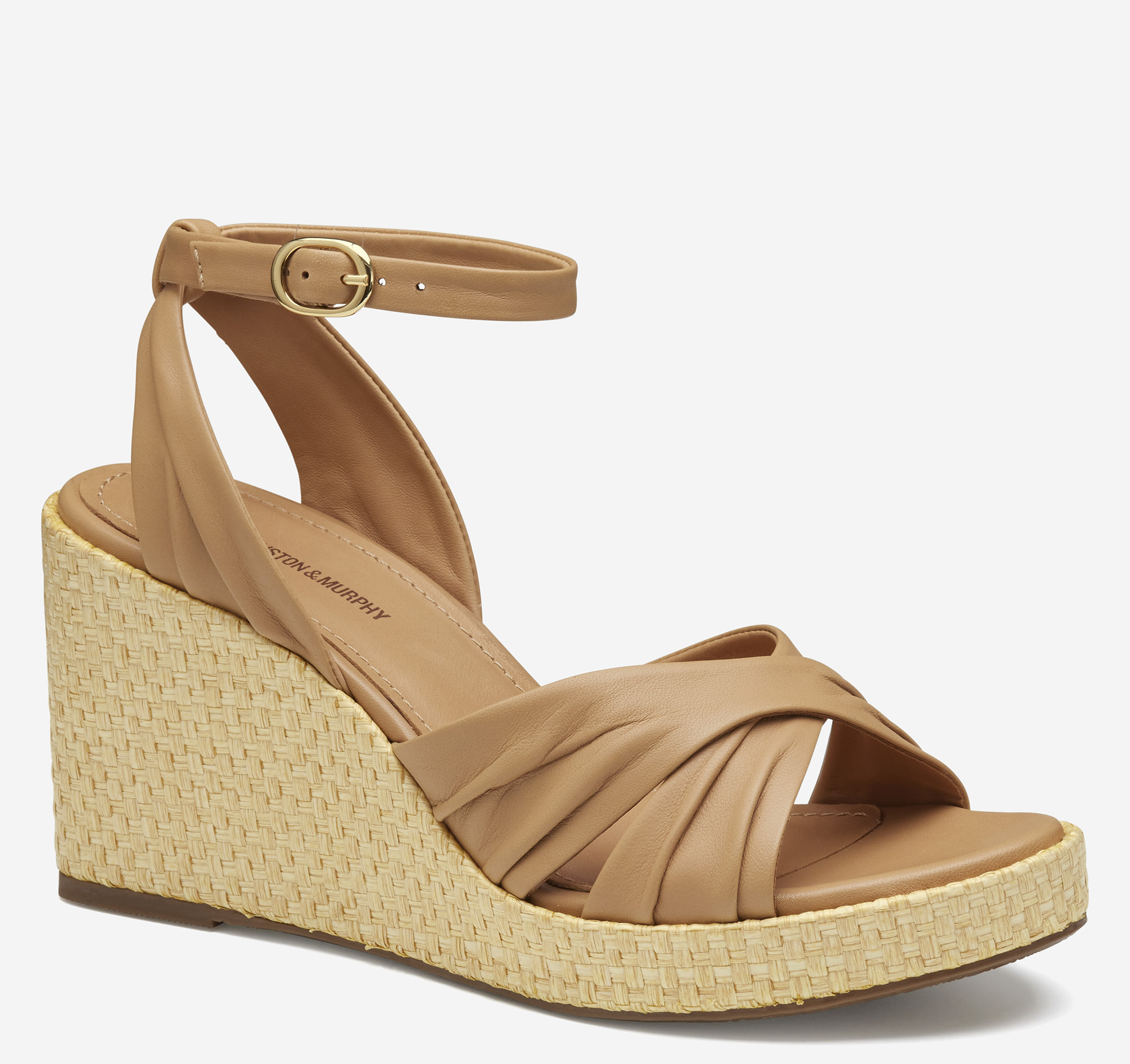 johnston & murphy Edith Bit Sandal Dark Brown Glove Leather Sale