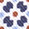 Navy/Red Mini Floral