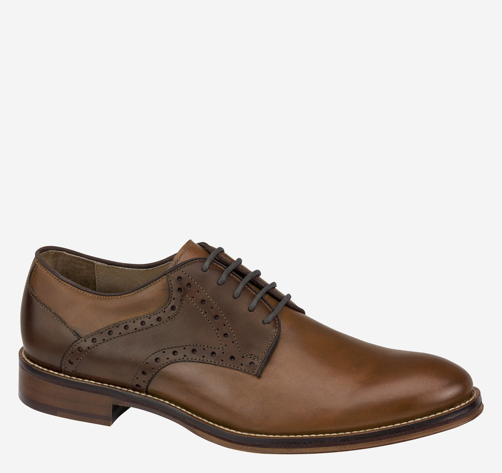 Men’s 1950s Shoes Styles- Classics to Saddles to Rockabilly Johnston  Murphy Conard Saddle $169.00 AT vintagedancer.com