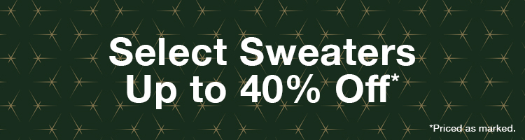 Sweaters $50 Off