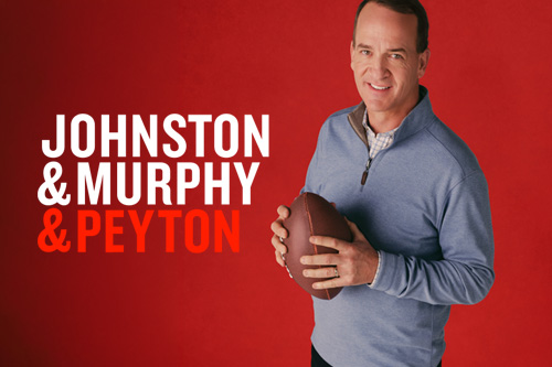 Shop Peyton Manning and Johnston & Murphy