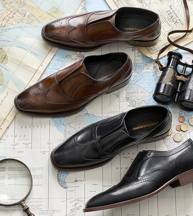johnston and murphy italian collection