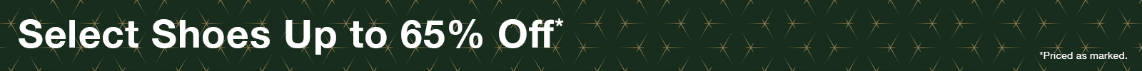 Select Shoes 65% Off