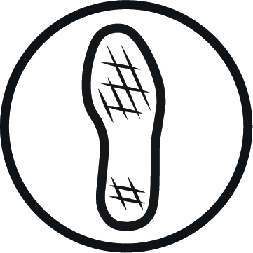 Slip Resistant Product Feature Badge