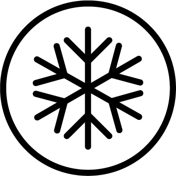 Cooling Product Feature Badge