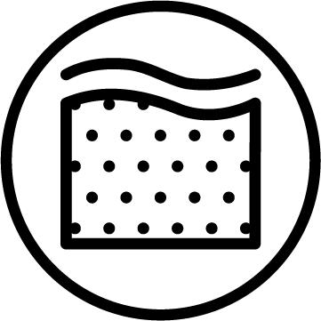 Memory Foam Product Feature Badge